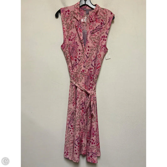 Dress Casual Midi By Clothes Mentor In Paisley Print, Size: Xl