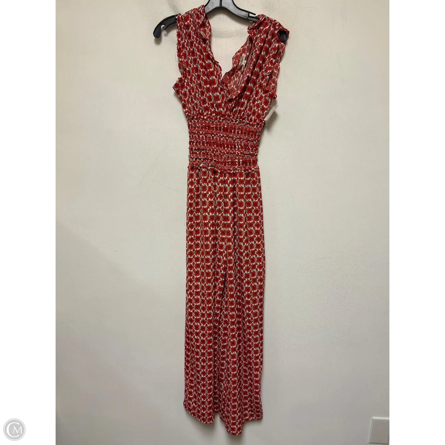 Jumpsuit By Max Studio In Floral Print, Size: Xs