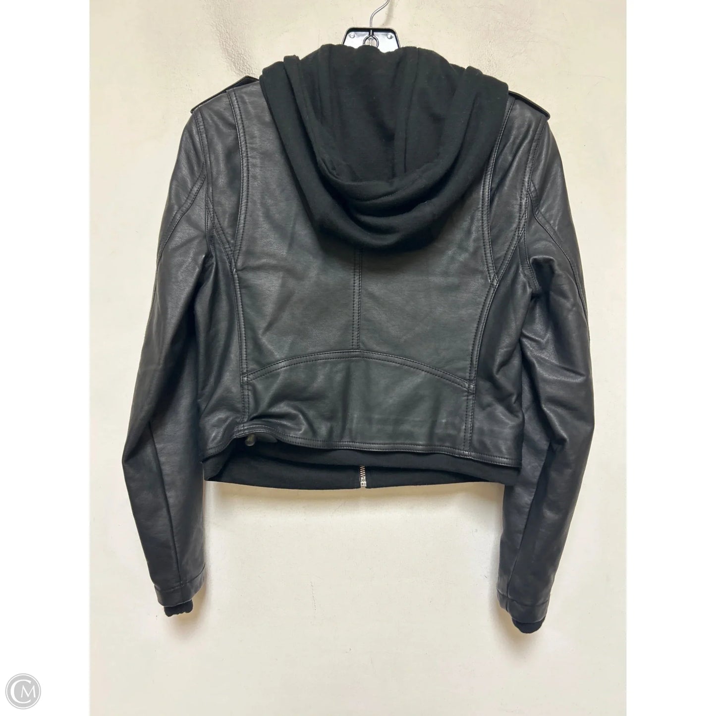 Jacket Leather By Silence And Noise In Black, Size: Xs