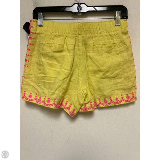 Shorts Designer By Lilly Pulitzer In Pink & Yellow, Size: Xs
