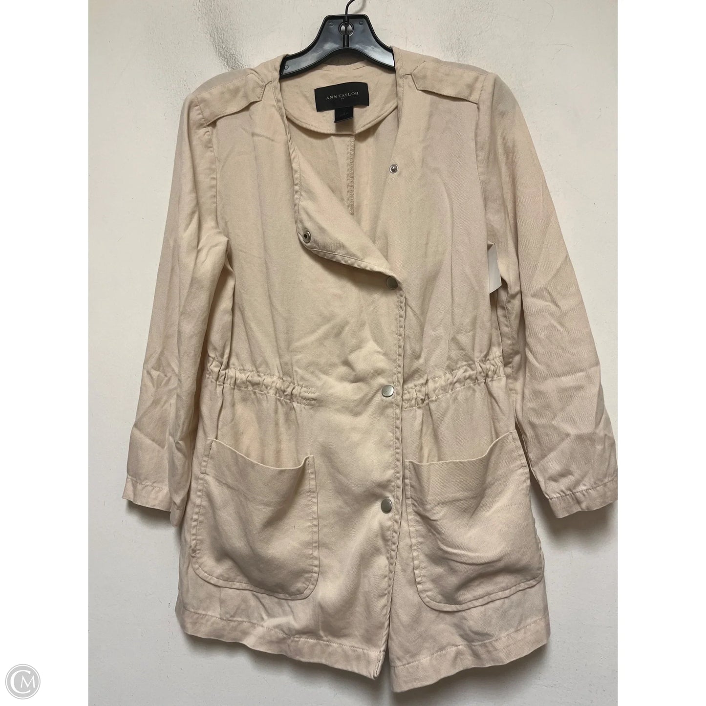 Jacket Other By Ann Taylor In Tan, Size: S