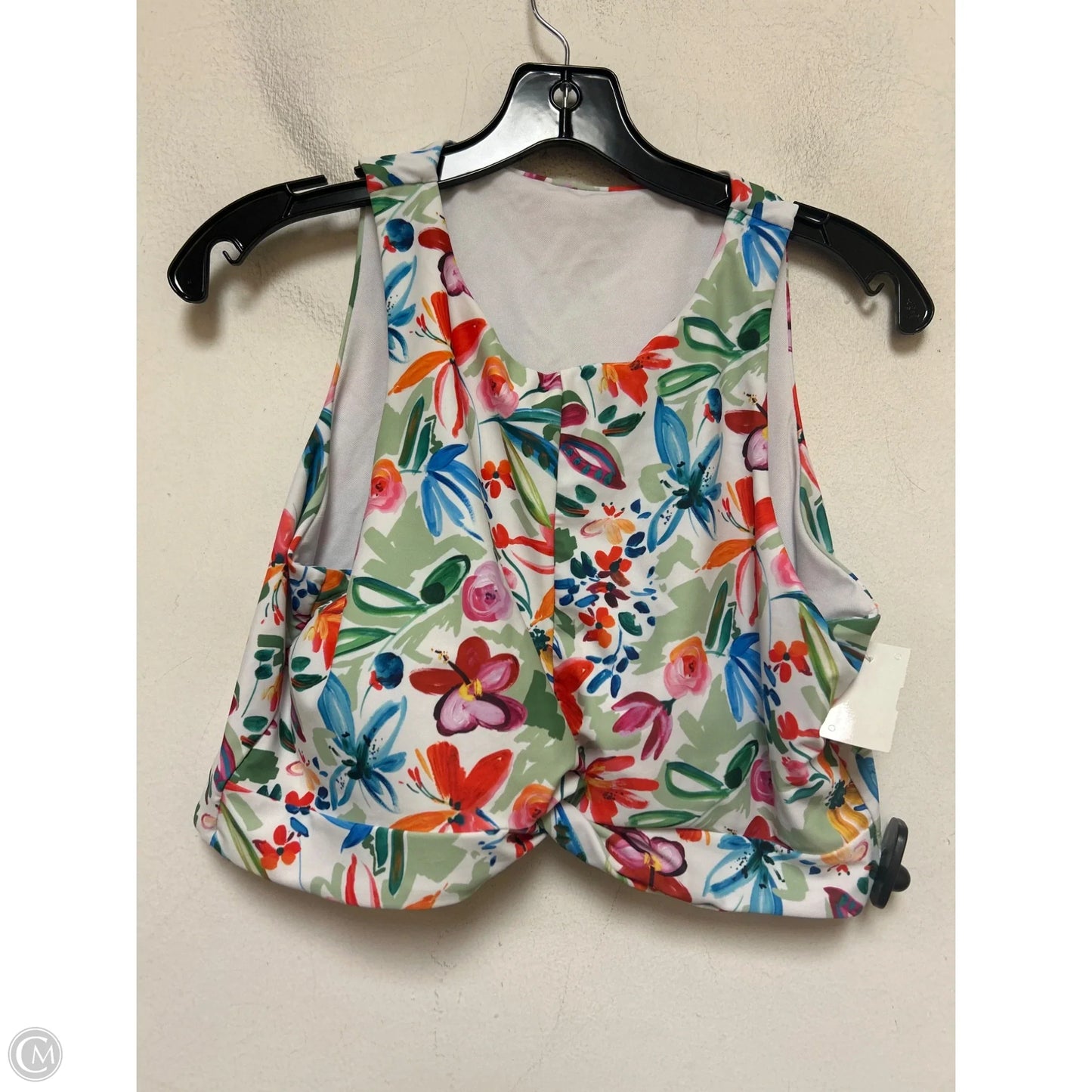 Swimsuit 2pc By Clothes Mentor In Floral Print, Size: 1x