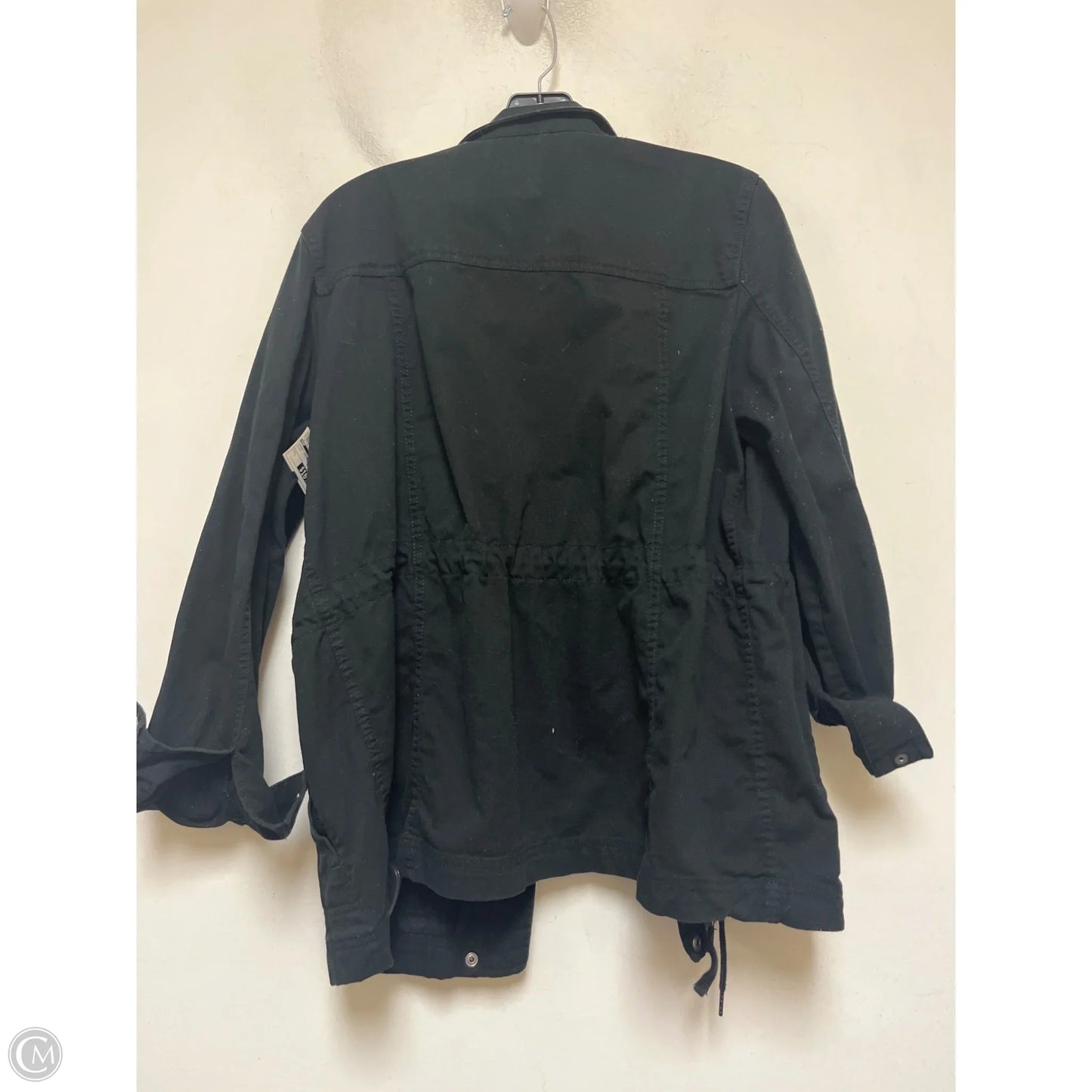 Jacket Denim By Gap In Black, Size: L