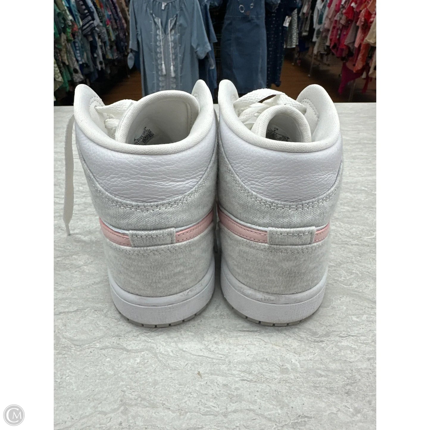 Shoes Sneakers By Nike In Pink & White, Size: 9