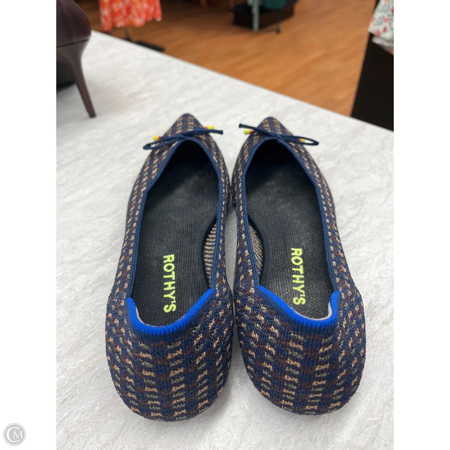 Shoes Flats By Rothys In Brown, Size: 7.5