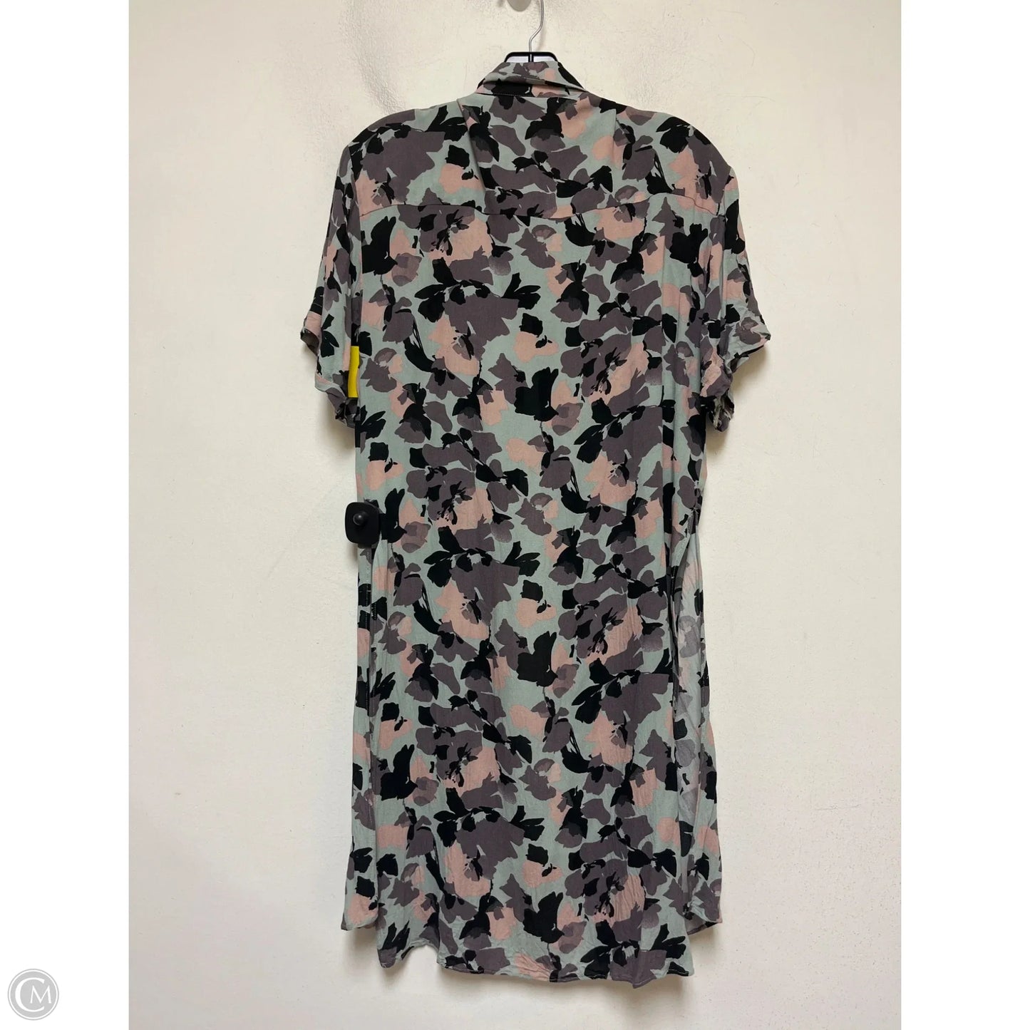 Dress Casual Short By Maeve In Green & Pink, Size: Xs