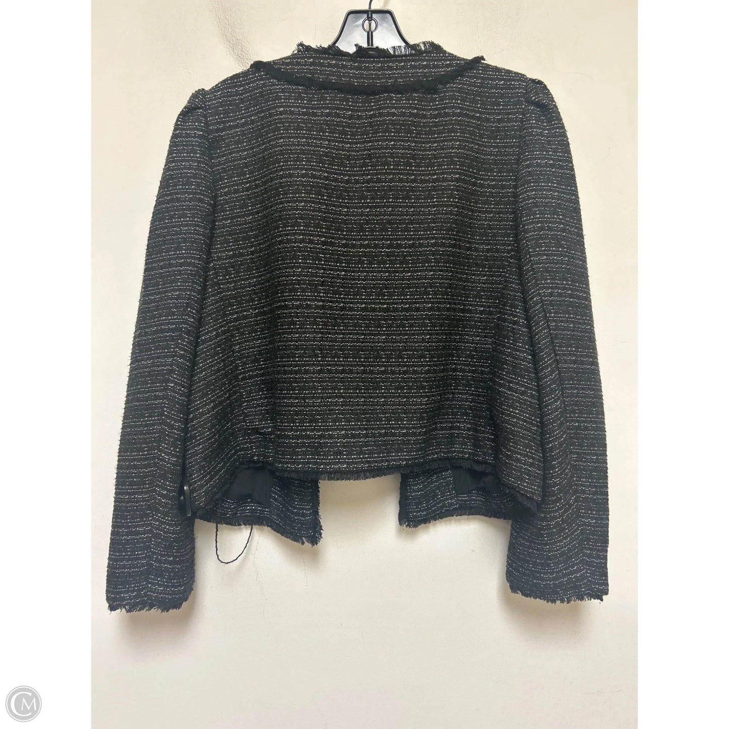 Blazer By Express In Black & White, Size: L