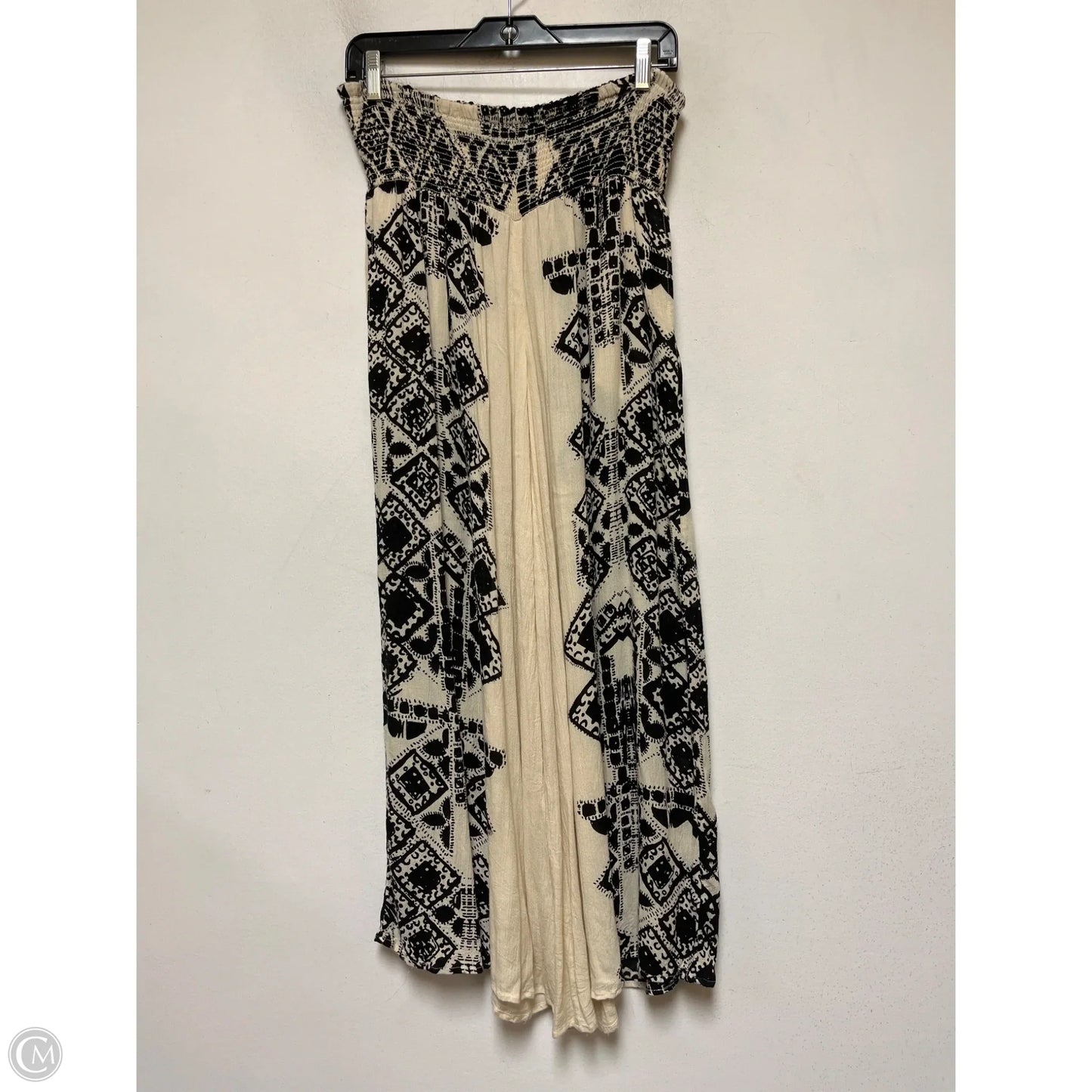 Pants Wide Leg By Free People In Black & Tan, Size: 4
