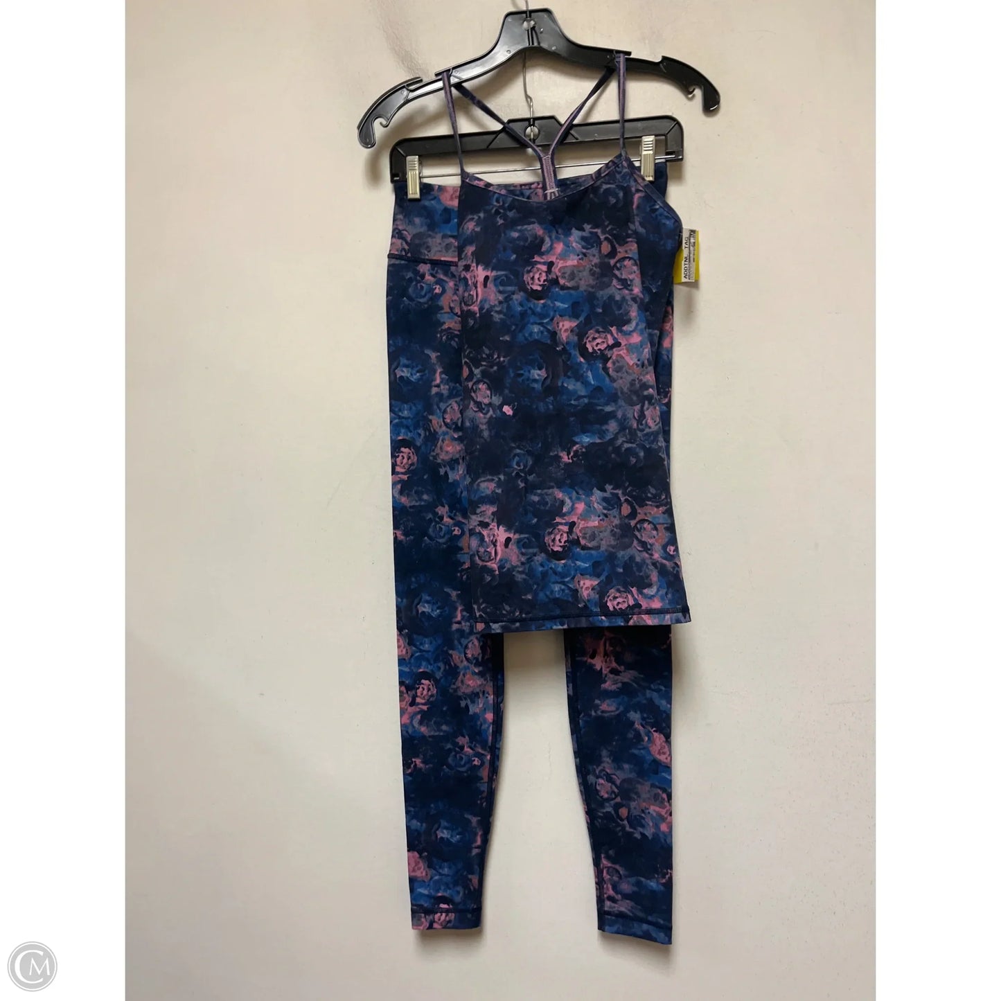 Athletic Pants 2pc By Lululemon In Blue & Pink, Size: 6