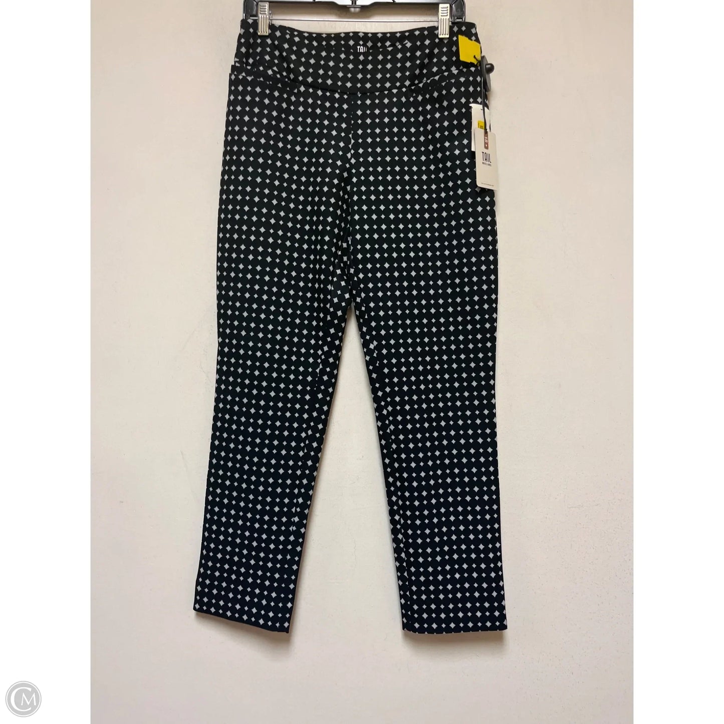 Pants Leggings By Tail In Black & White, Size: 8