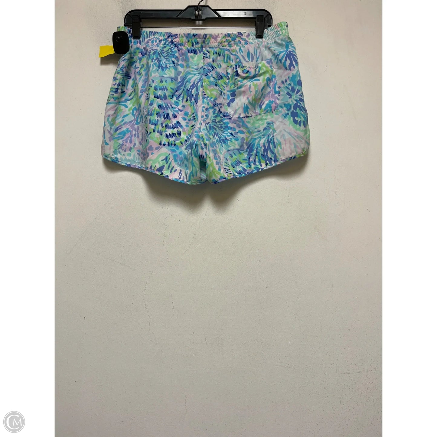 Shorts Designer By Lilly Pulitzer In Blue & Green, Size: L