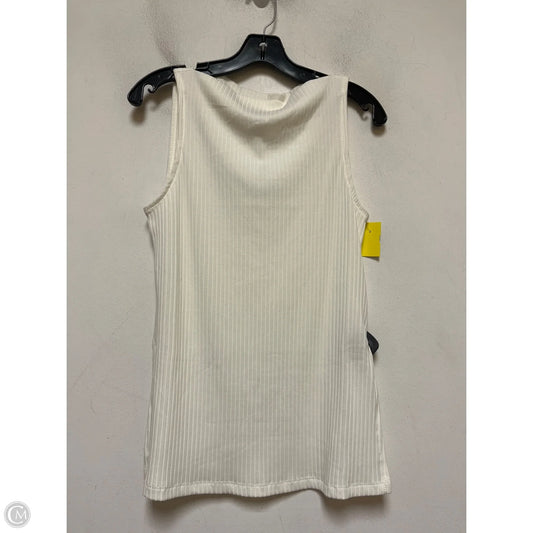 Top Sleeveless By Old Navy In Cream, Size: S