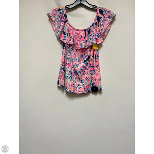Top Sleeveless Designer By Lilly Pulitzer In Multi-colored, Size: S
