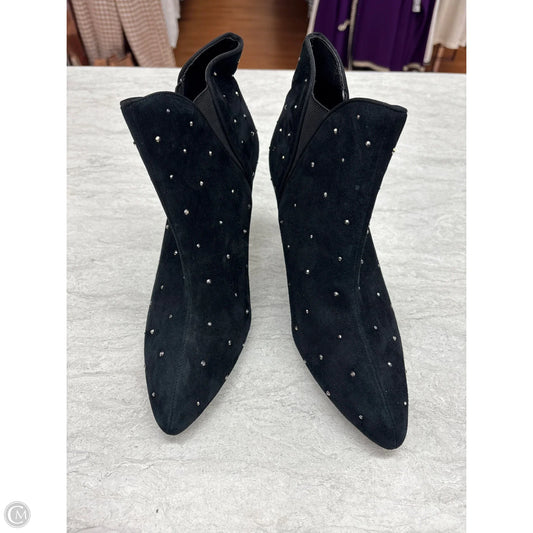 Boots Ankle Heels By White House Black Market In Black, Size: 9.5