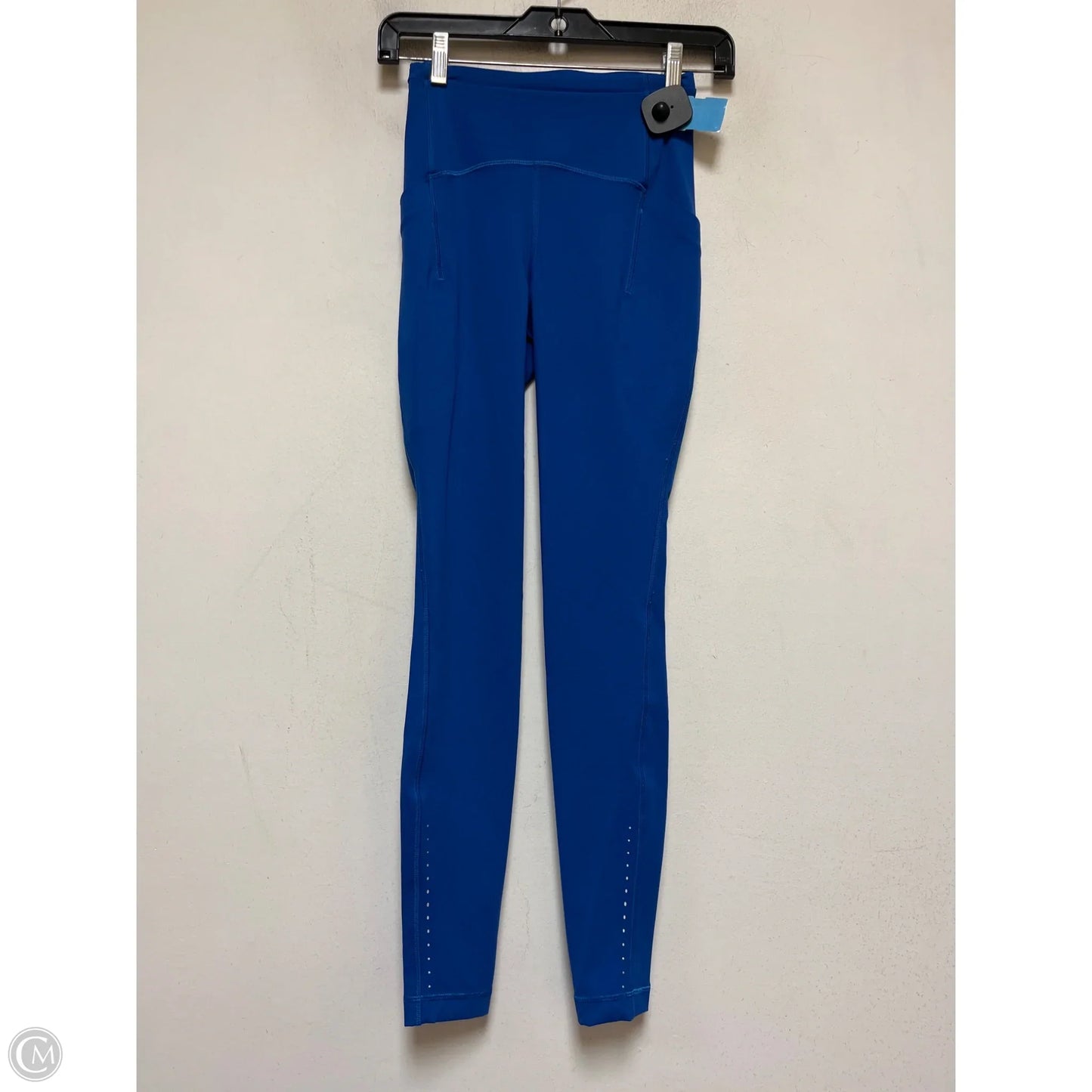 Athletic Leggings By Lululemon In Blue, Size: S