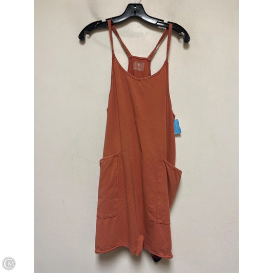 Romper By Free People In Orange, Size: Xs