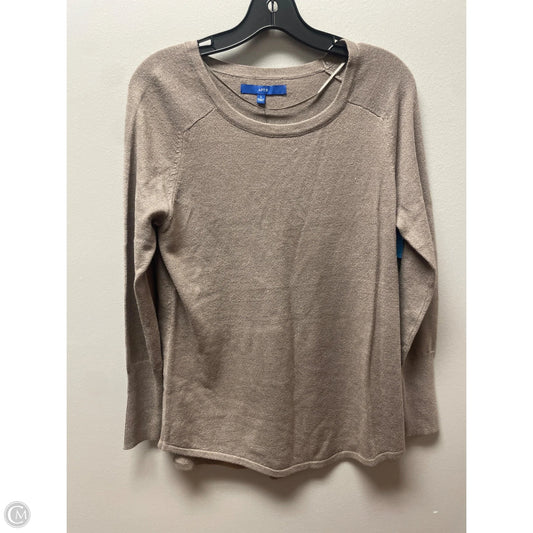 Top Long Sleeve By Apt 9 In Gold & Tan, Size: S