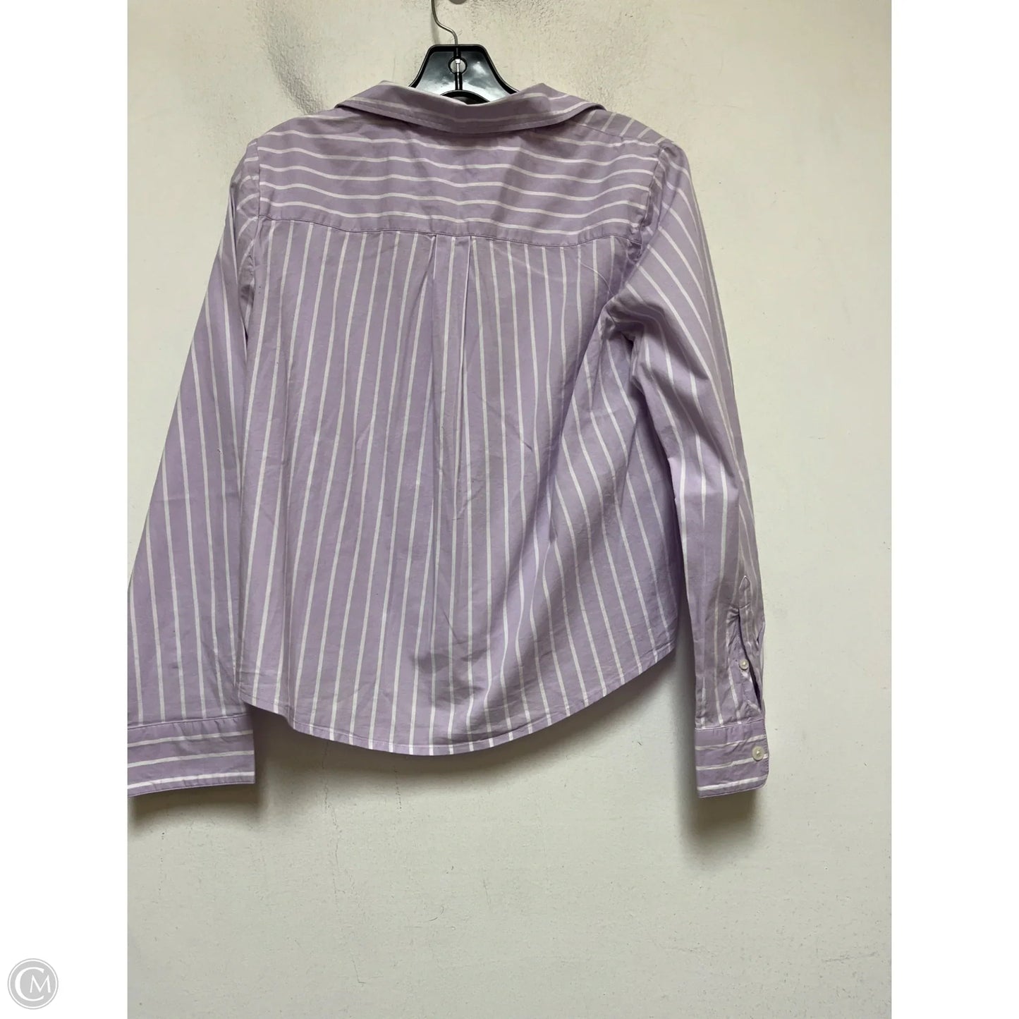 Top Long Sleeve By J. Crew In Striped Pattern, Size: S
