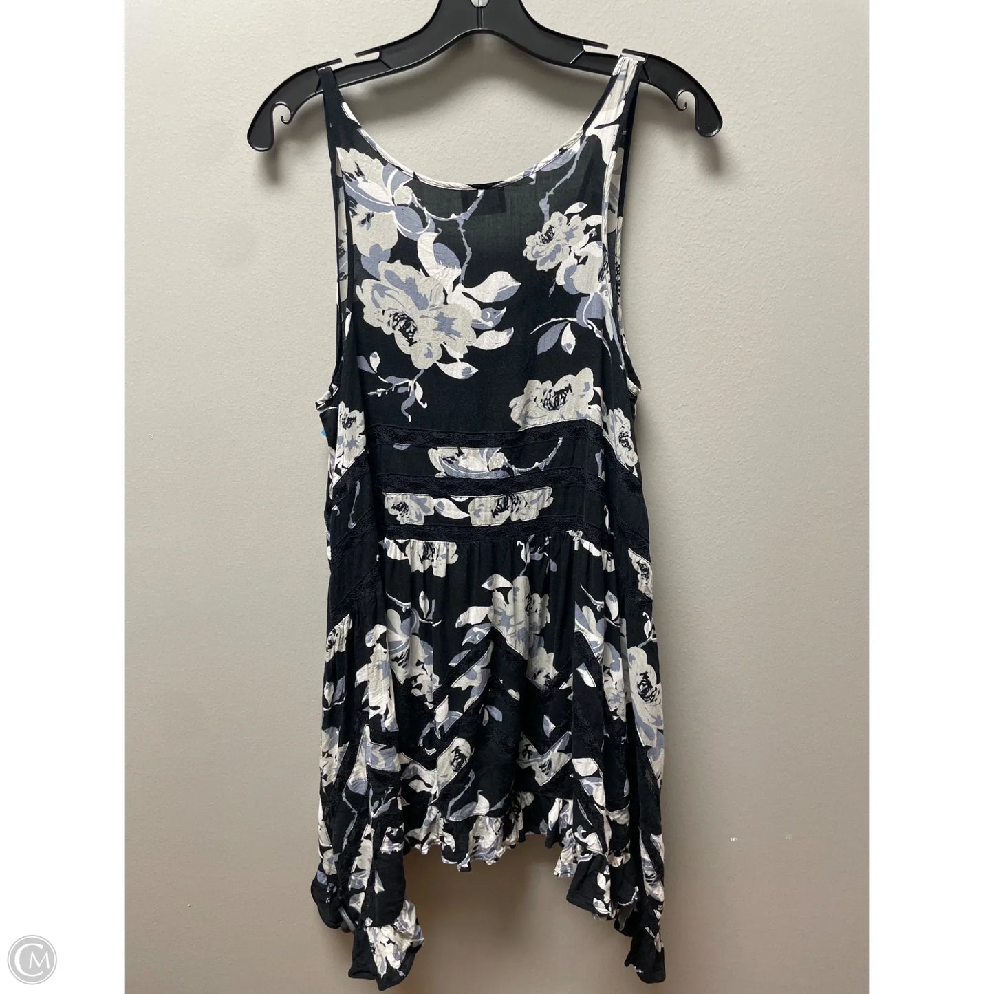 Top Sleeveless By Free People In Floral Print, Size: M