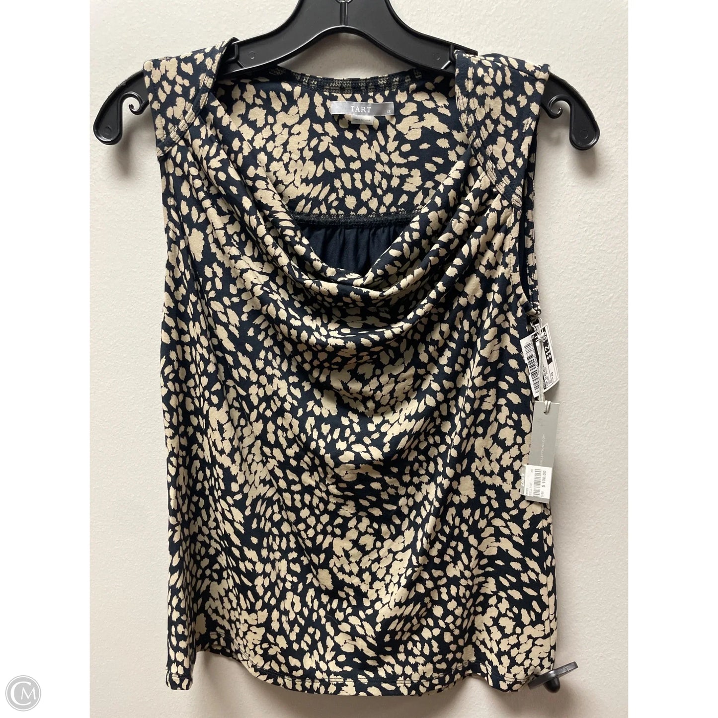 Top Sleeveless By Tart In Animal Print, Size: Xs