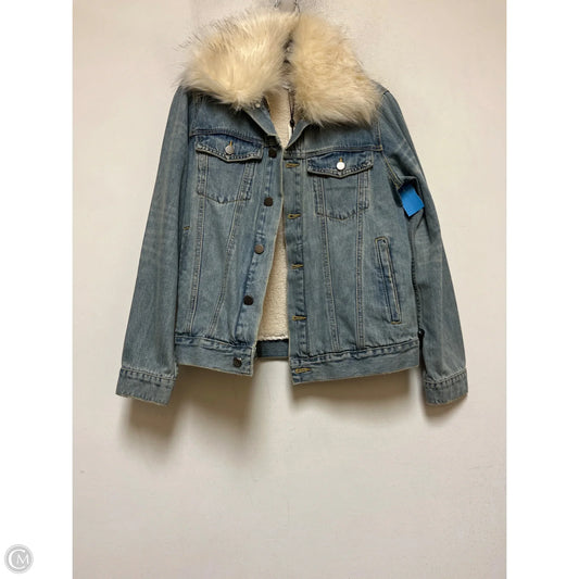 Jacket Denim By Heartloom In Blue Denim, Size: S