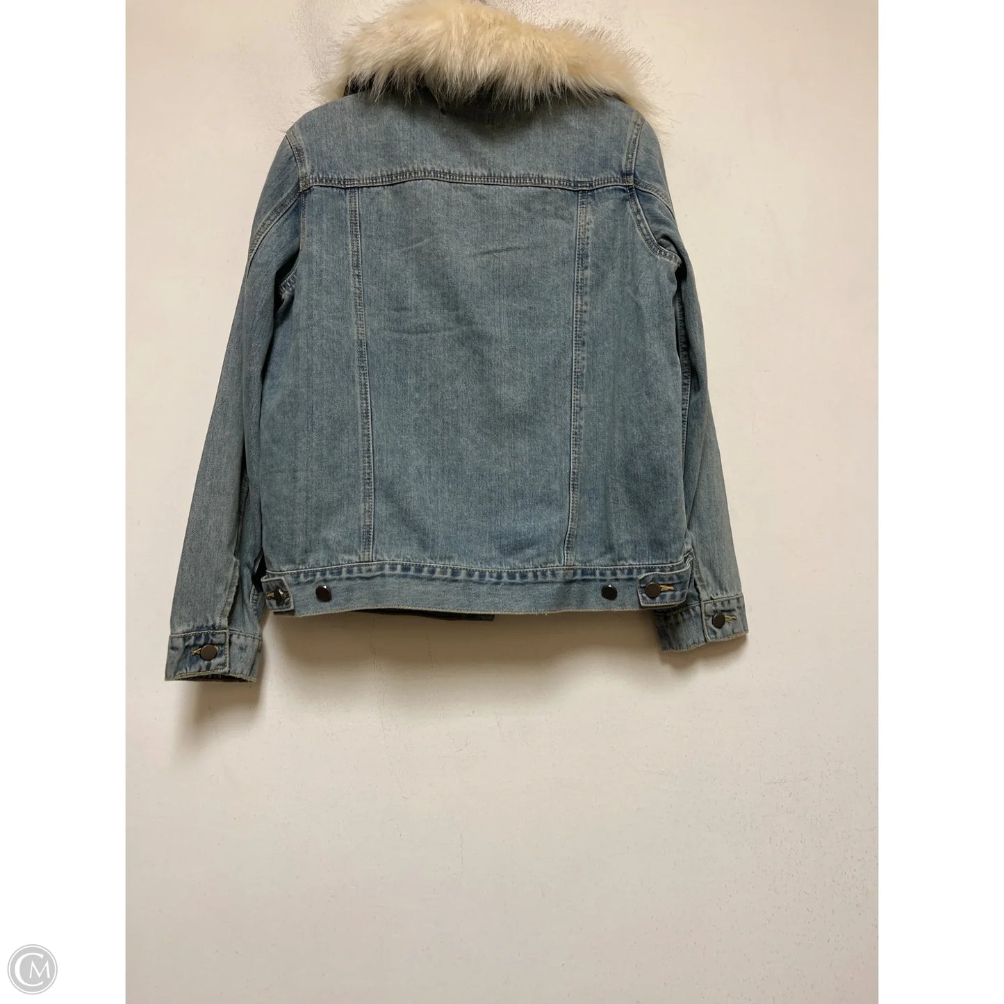 Jacket Denim By Heartloom In Blue Denim, Size: S