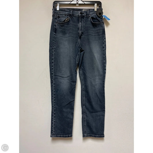 Jeans Straight By Rag And Bone In Blue Denim, Size: 6