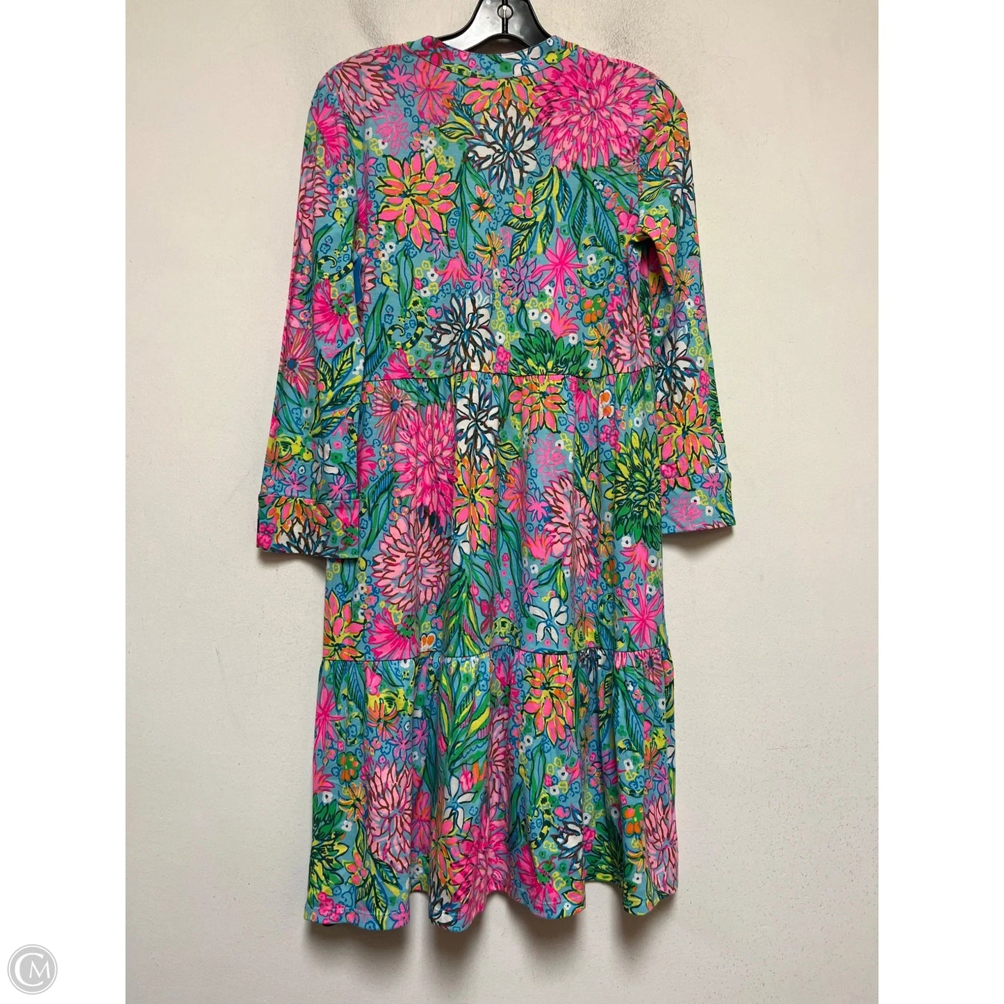 Dress Designer By Lilly Pulitzer In Floral Print, Size: Xs