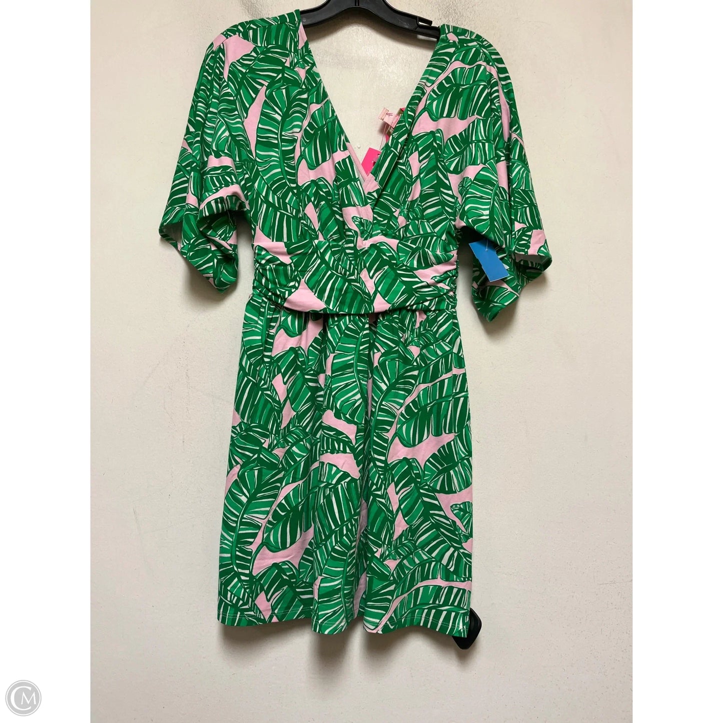 Dress Designer By Lilly Pulitzer In Green & Pink, Size: Xs