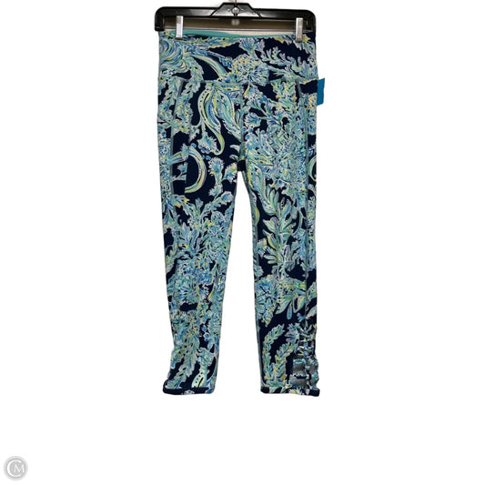 Pants Designer By Lilly Pulitzer In Blue & Green, Size: M