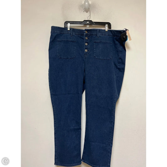 Jeans Boot Cut By Not Your Daughters Jeans In Blue Denim, Size: 24