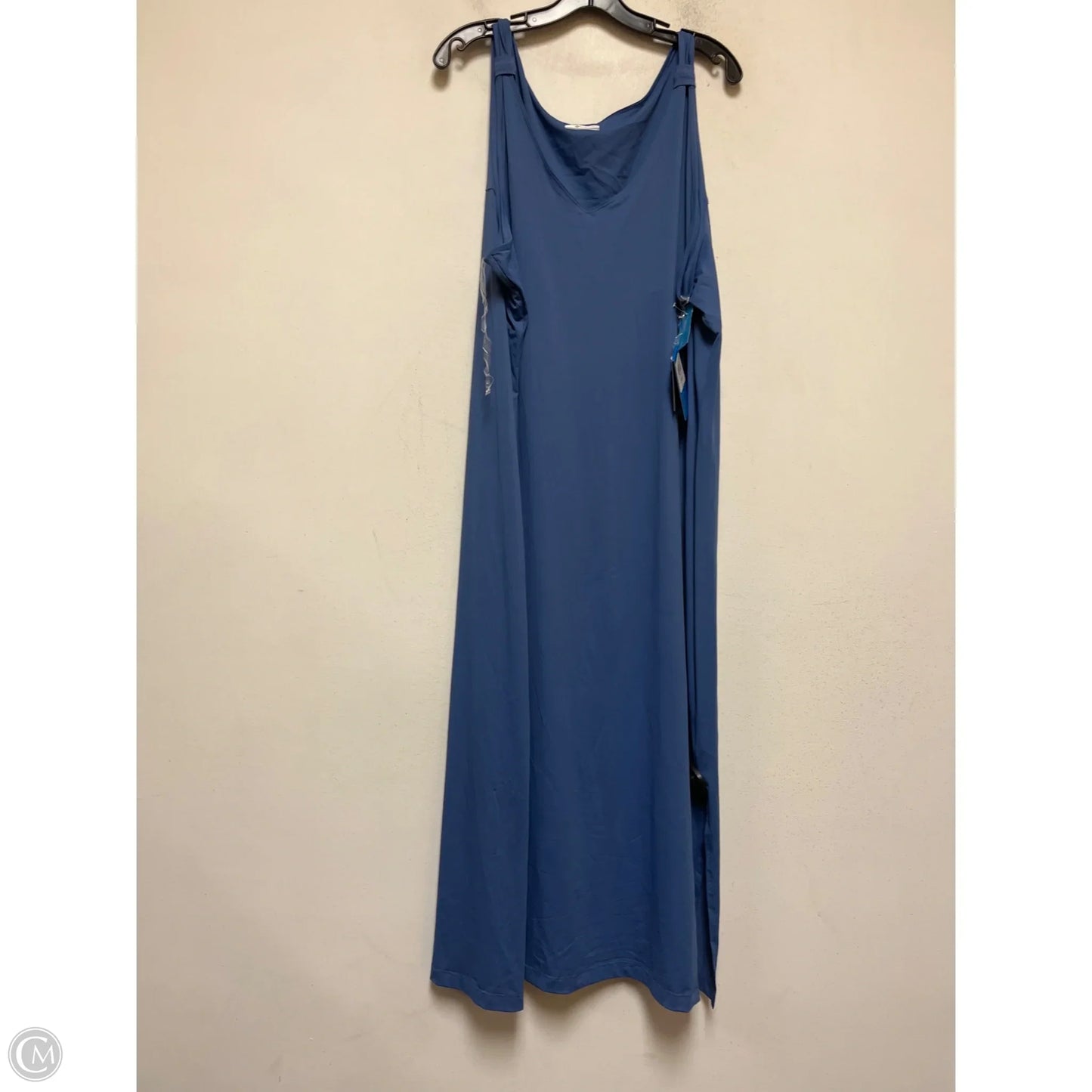 Dress Casual Midi By Columbia In Blue, Size: 3x
