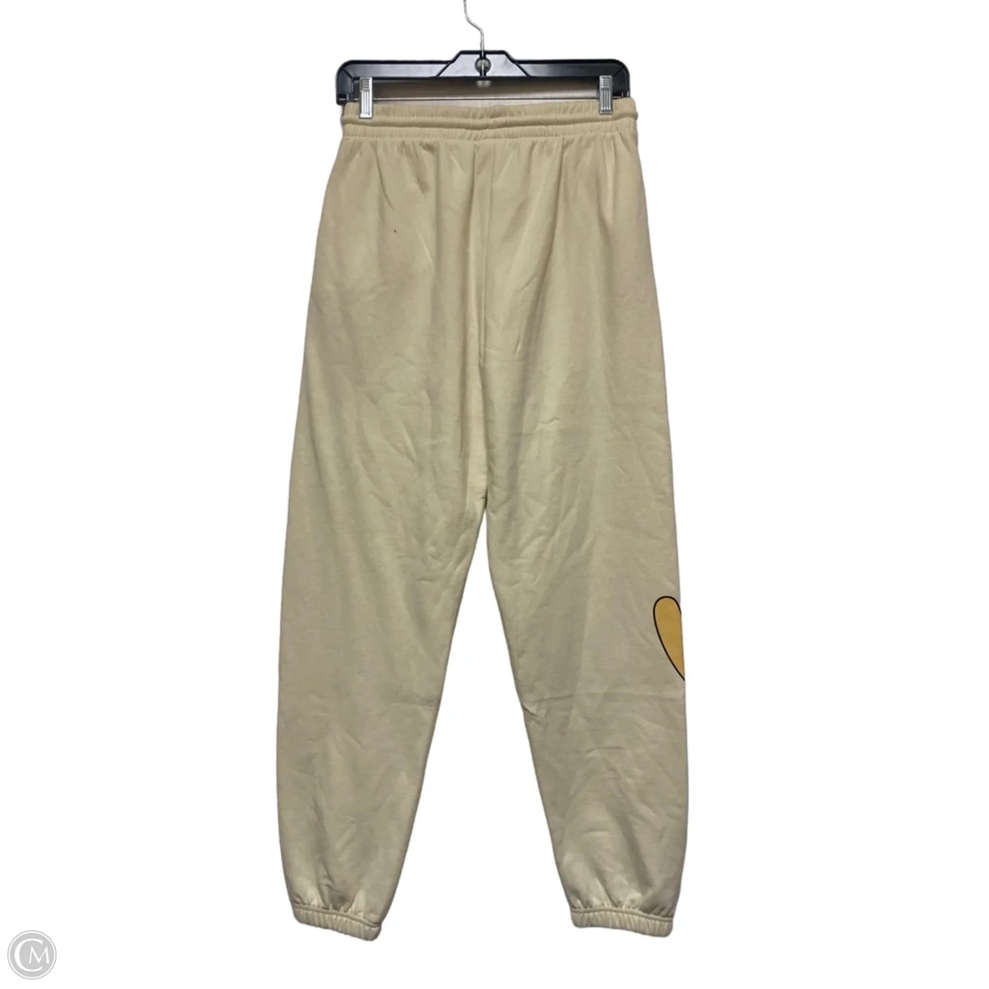 Athletic Pants By Disney In Ivory, Size: M