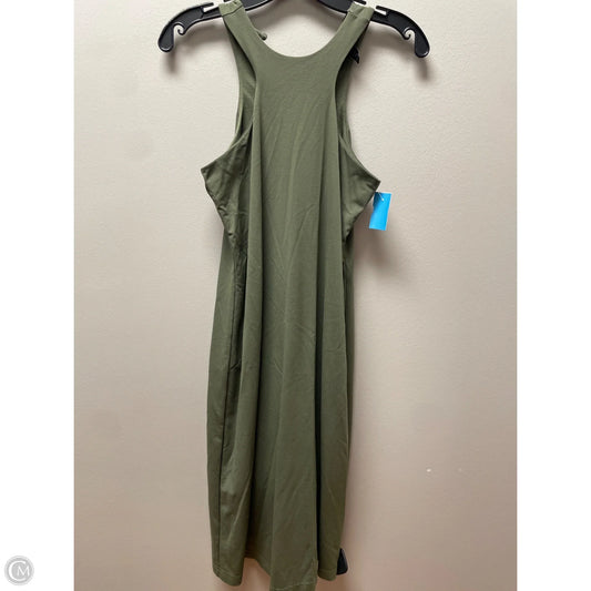 Dress Casual Midi By Banana Republic In Green, Size: Xsp