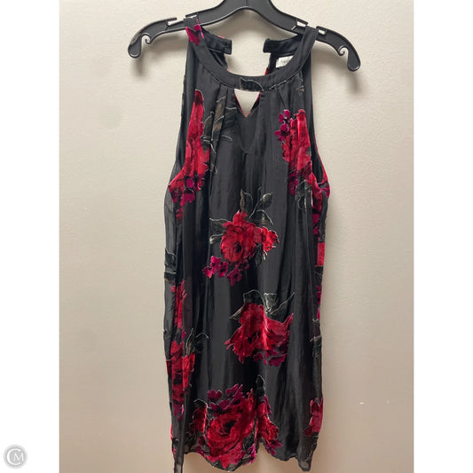 Dress Casual Short By Francesca's In Floral Print, Size: M