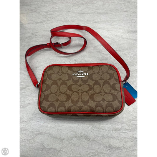 Crossbody Designer By Coach, Size: Medium