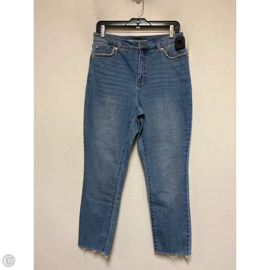 Jeans Skinny By Inc In Blue Denim, Size: 8