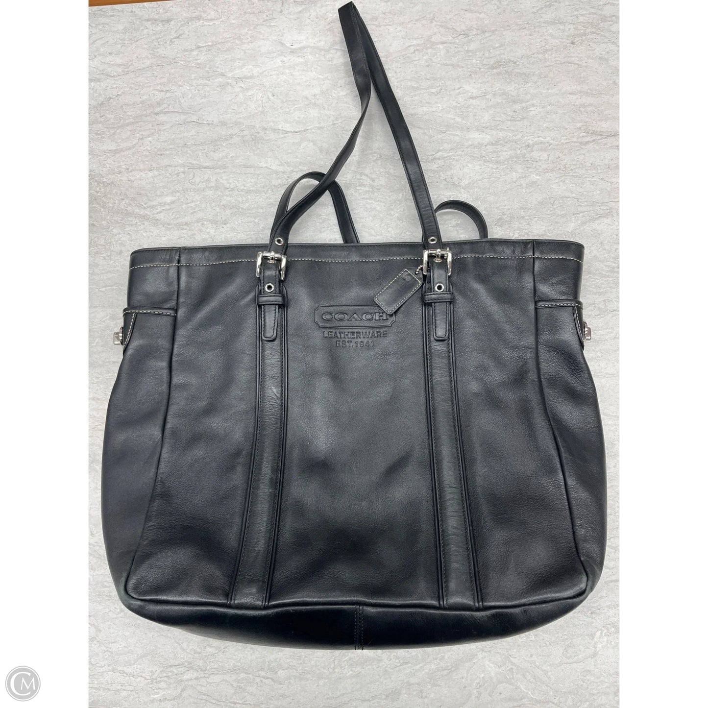 Handbag Designer By Coach, Size: Large