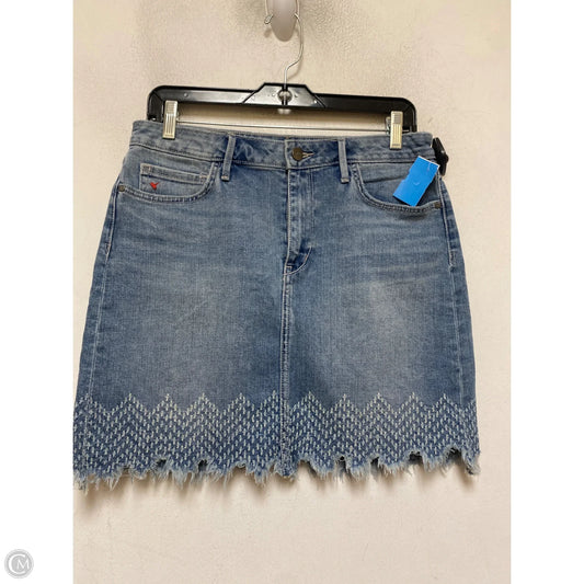 Skirt Mini & Short By Sam Edelman In Blue Denim, Size: 10