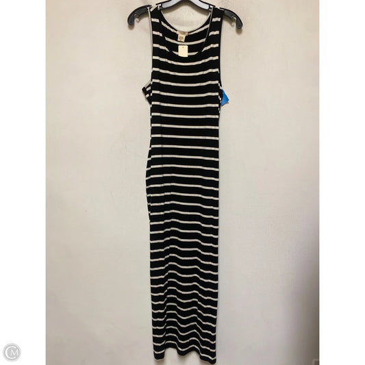 Dress Casual Maxi By Yelete In Black & White, Size: M