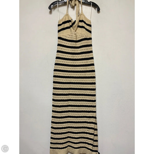 Dress Casual Maxi By House Of Harlow In Black & Tan, Size: S