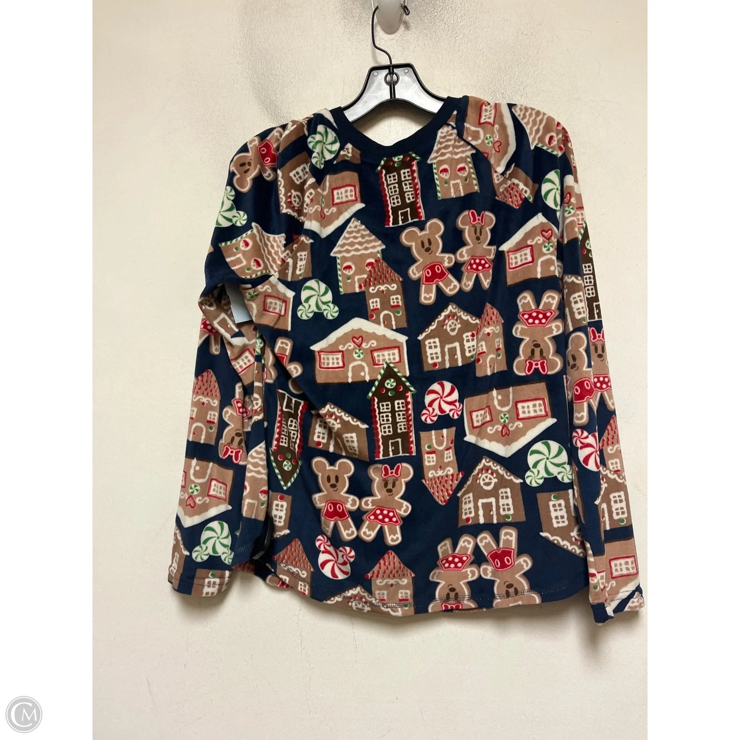 Pajamas 2pc By Disney In Blue & Brown, Size: M