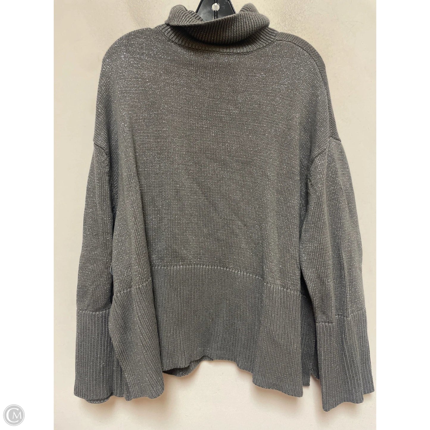 Sweater By Gap In Grey, Size: Xl
