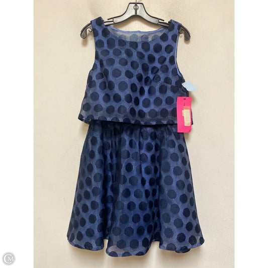Dress Party Short By Betsey Johnson In Polkadot Pattern, Size: S