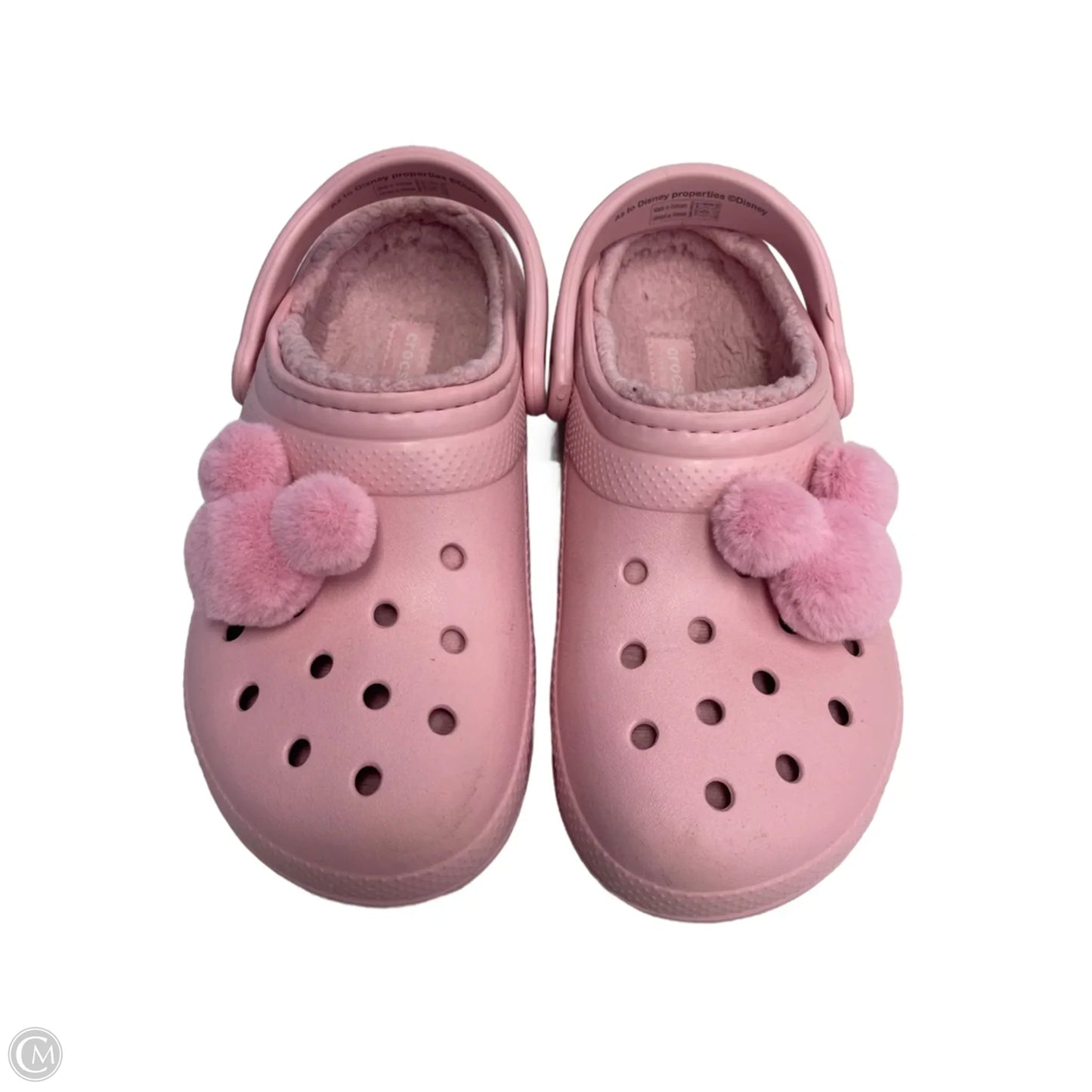 Shoes Flats By Crocs In Pink, Size: 8