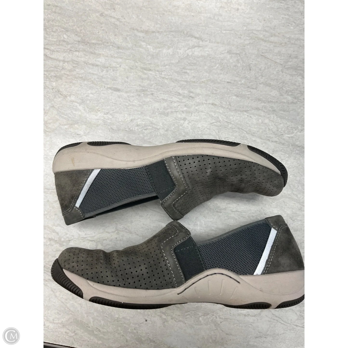 Shoes Flats By Dansko In Grey, Size: 6.5