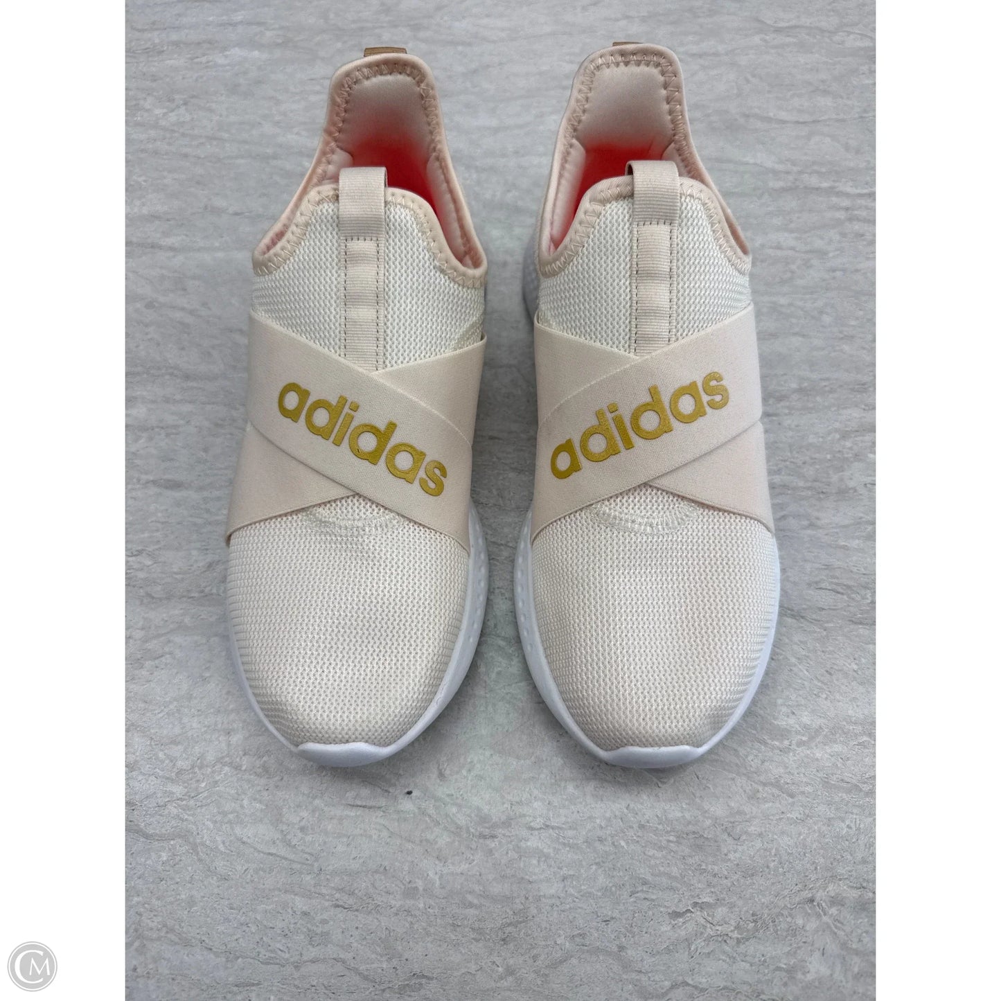 Shoes Sneakers By Adidas In Ivory, Size: 9