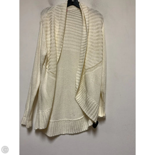 Cardigan Designer By Lilly Pulitzer In Ivory, Size: Xl