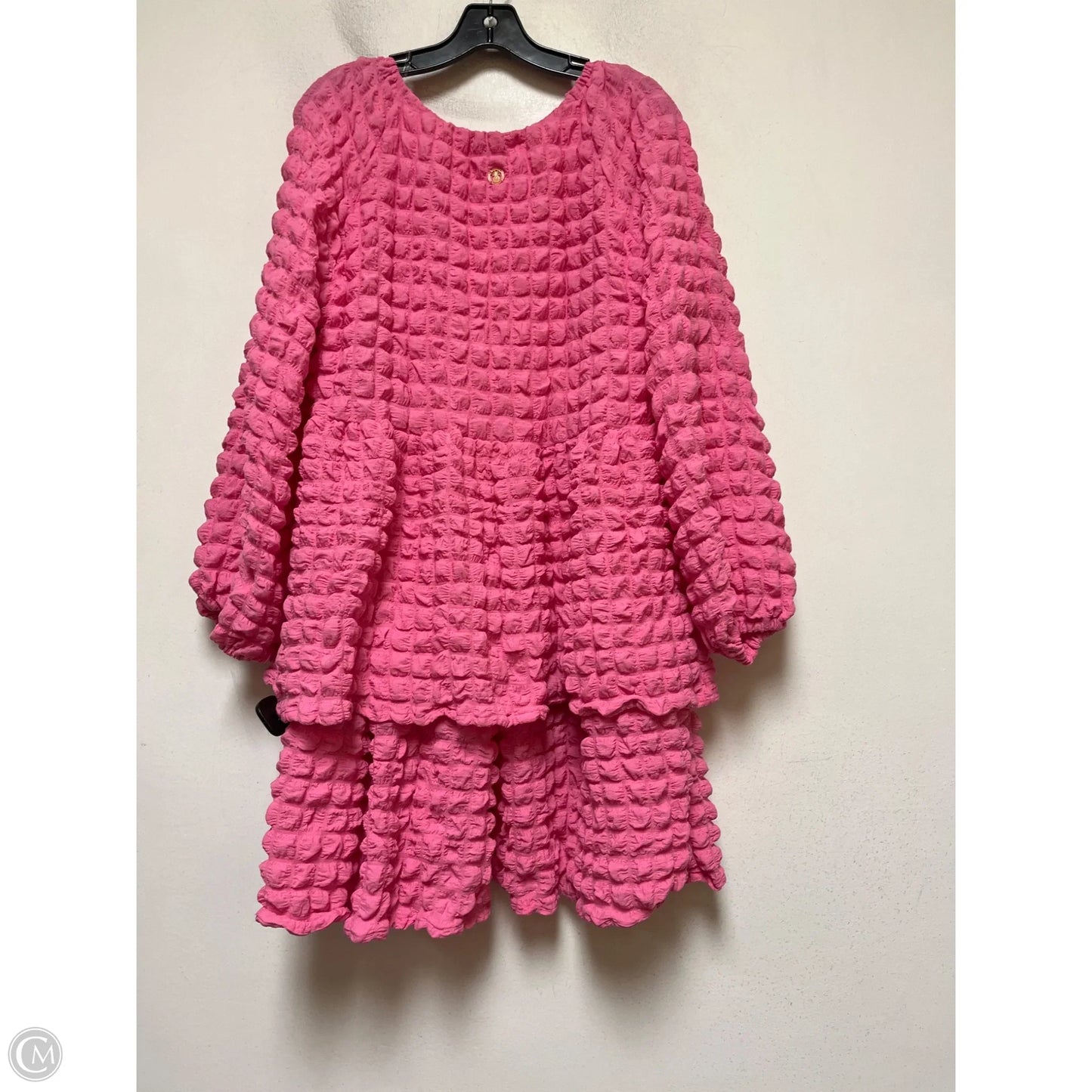 Dress Casual Short By Simply Southern In Pink, Size: L