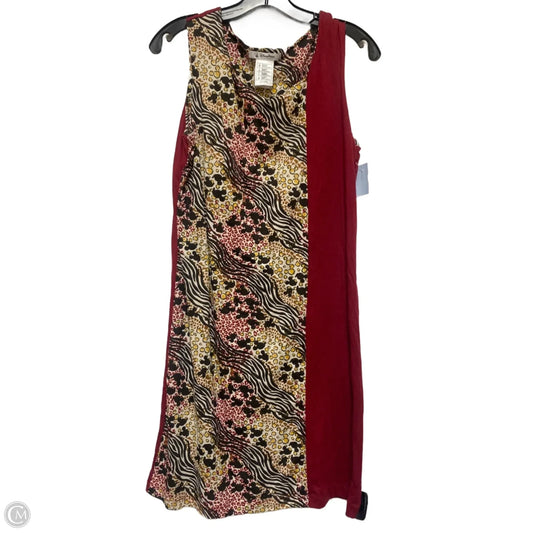 Dress Casual Short By Disney Store In Animal Print, Size: M